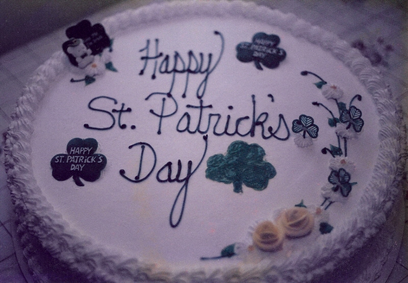 10 inch Round St Patricks Day Cake
