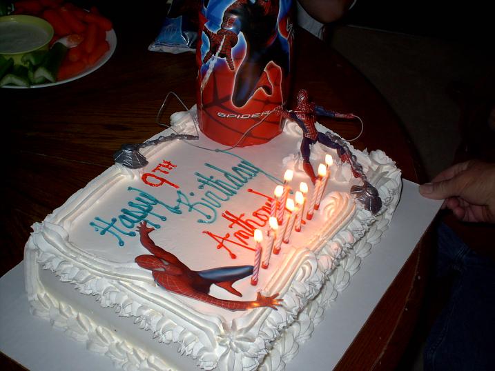 spiderman 3d cake. Spiderman Birthday Cake