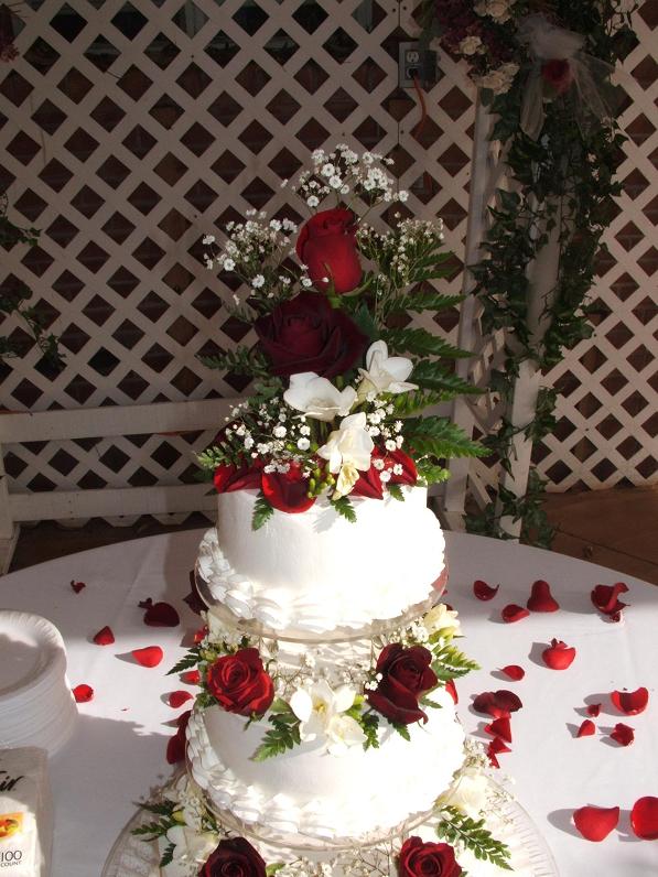 3 Tier Wedding Cake