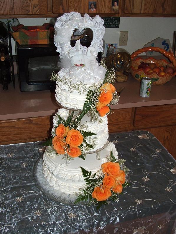 3 Tier Traditional Wedding Cake