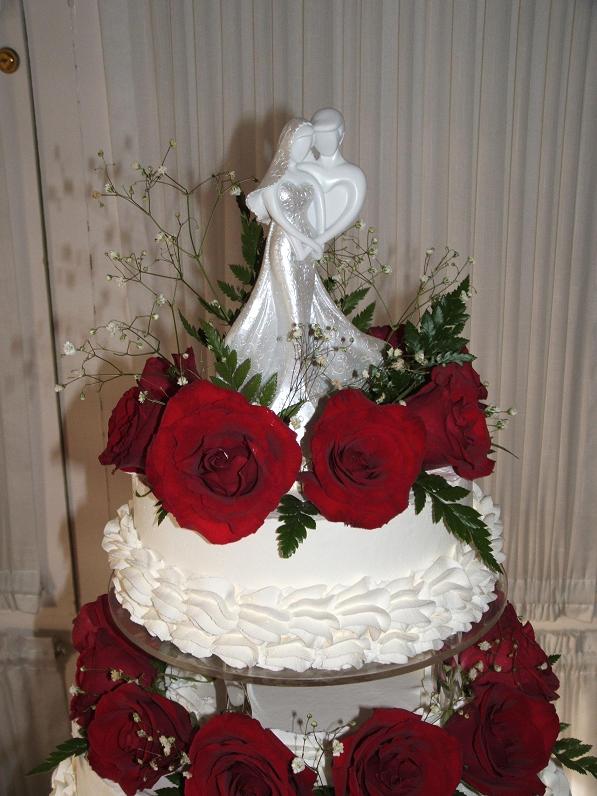 4 Tier Wedding Cake Top
