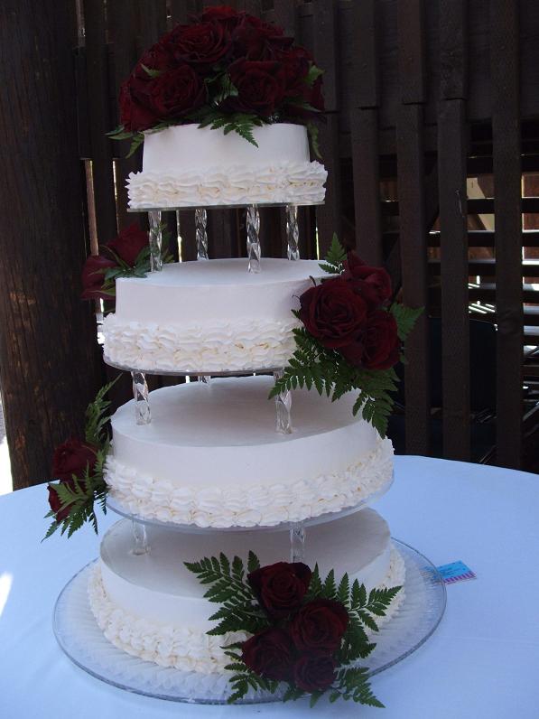 4 Tier Wedding Cake