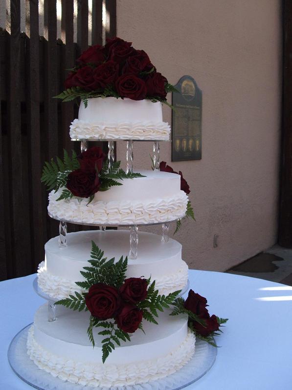 4 Tier Wedding Cake