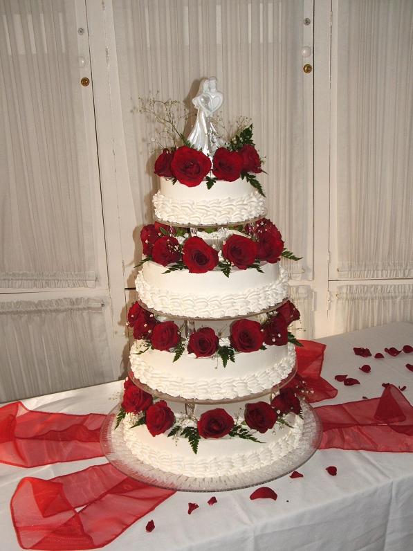4 Tier Wedding Cake